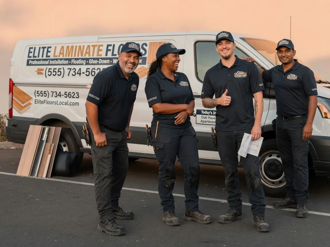Laminate flooring installation company in Wallingford, IA
